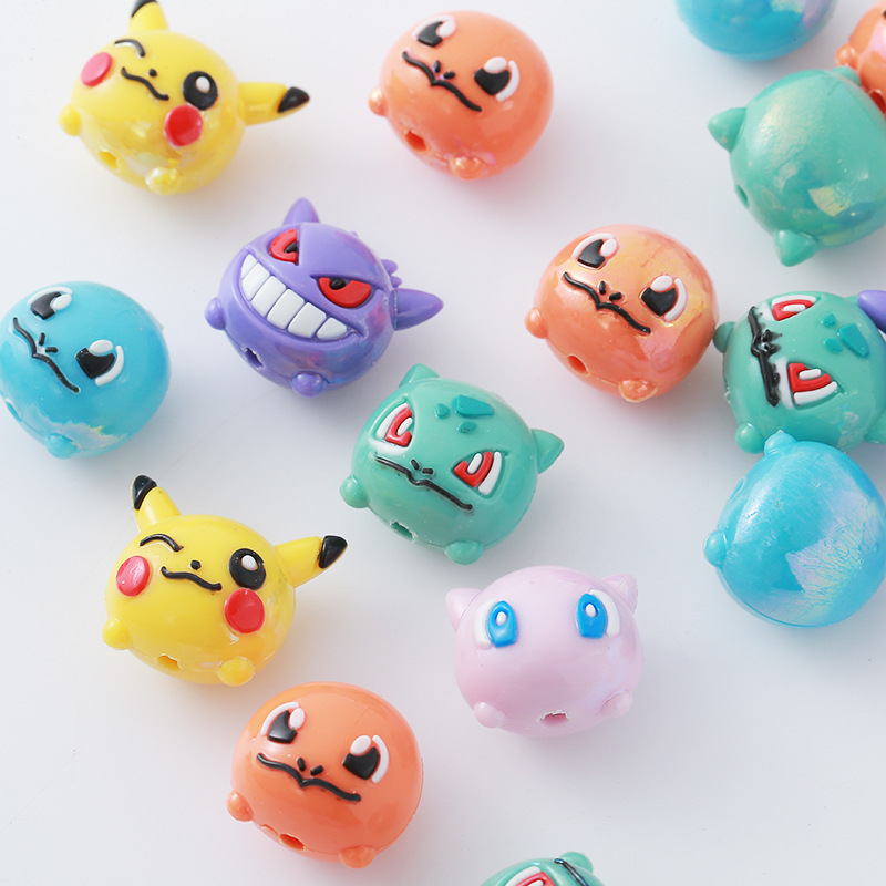 Phone Accessories Beads - 12 adet Pokémon Boncuk DIY Cep