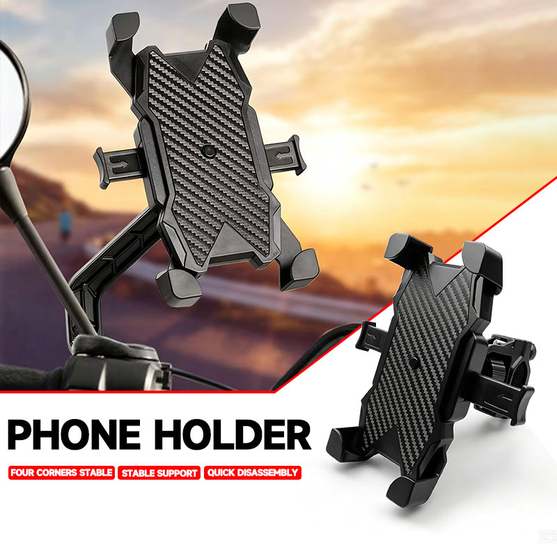 Quadlock Phone Accessories - Motosiklet Dikiz Aynası Telefon Tutucu, Darbeye
