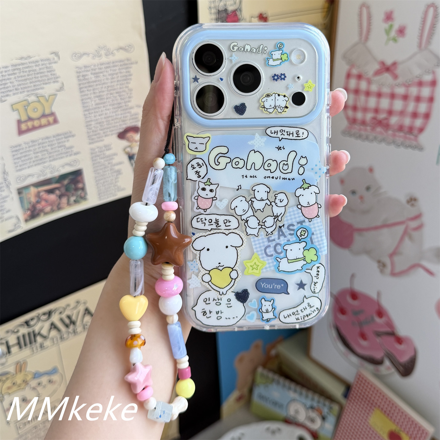 Kore Büyük Başlı Köpek Y2K Kız - Phone Accessories For Girls incelemesi ve fiyatı