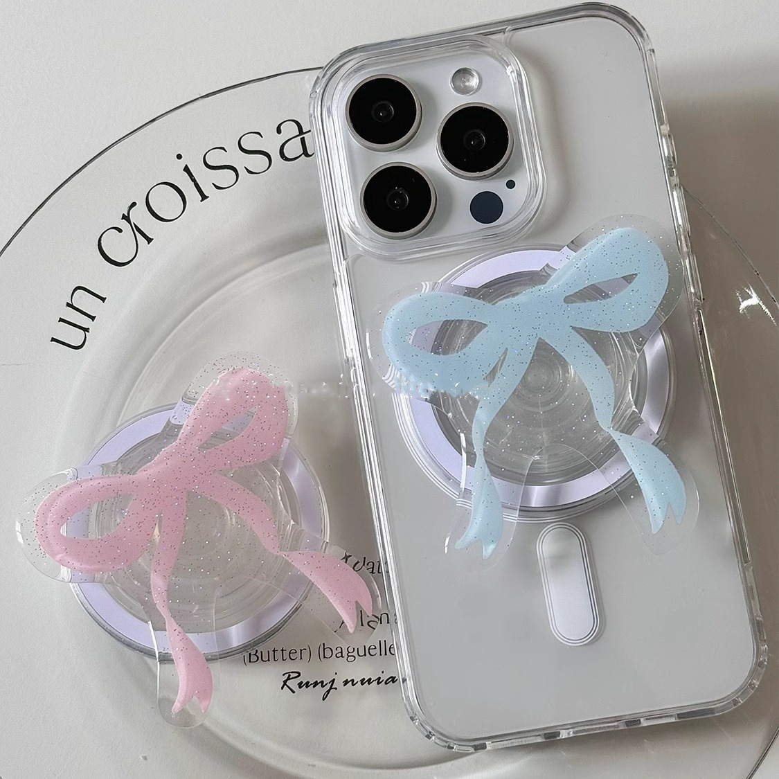 Şık Simli Fiyonklu Manyetik Te - Phone Accessories For Girls incelemesi ve fiyatı