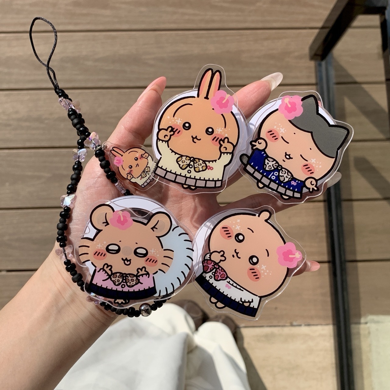 Sevimli Usagi Hachiware Akrili - Phone Accessories Beads incelemesi ve fiyatı