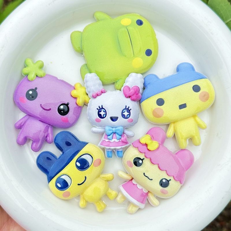 45mm Karikatür Tamagotchi çift - Phone Accessories Beads incelemesi ve fiyatı