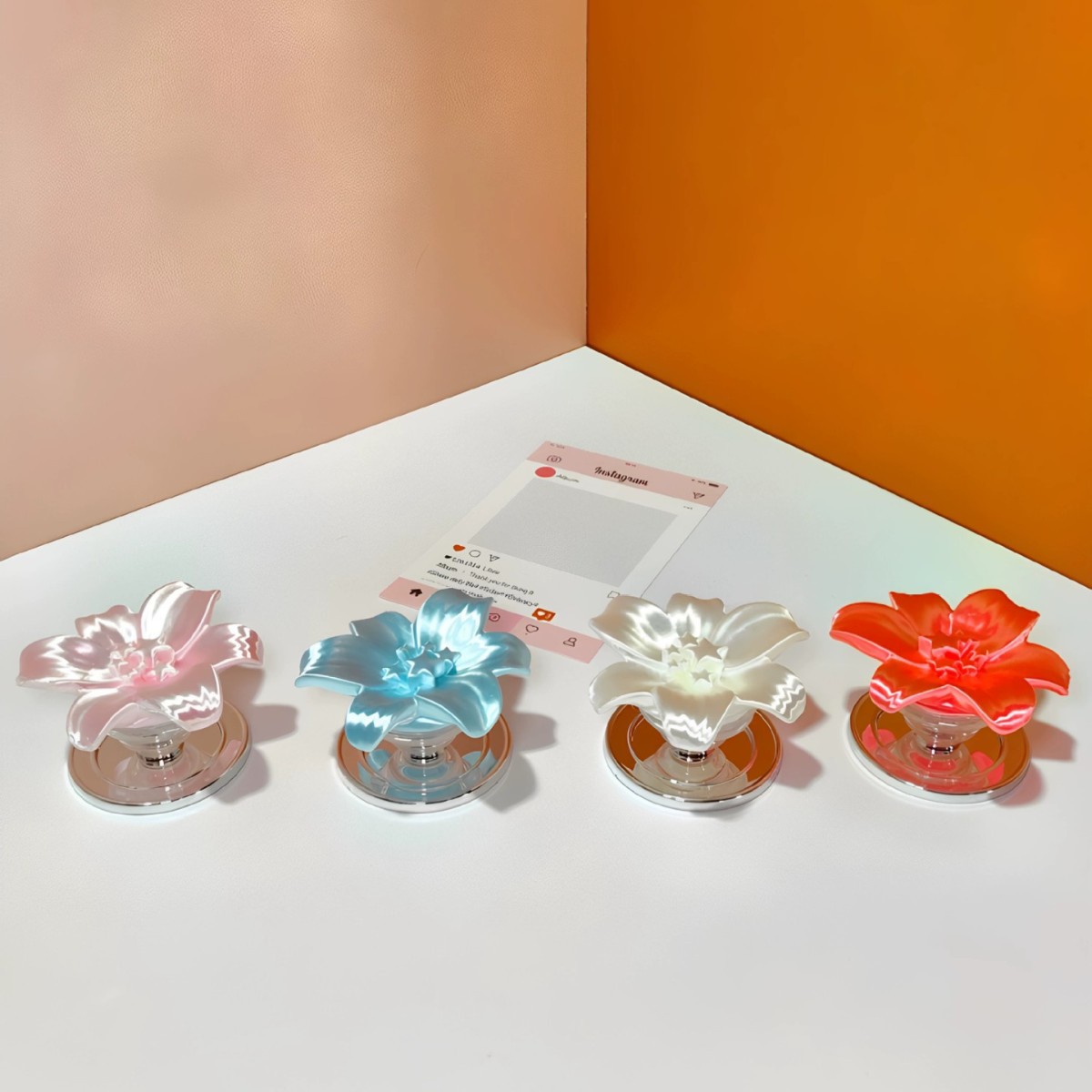 Parlak İnci Zambak Çiçekli Man - Phone Accessories For Girls incelemesi ve fiyatı