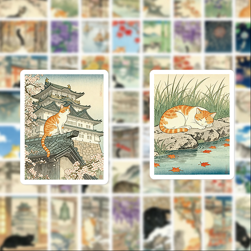 56 Japon Tarzı Kedi Ukiyo-E Gr - Phone Accessories For Your Car incelemesi ve fiyatı
