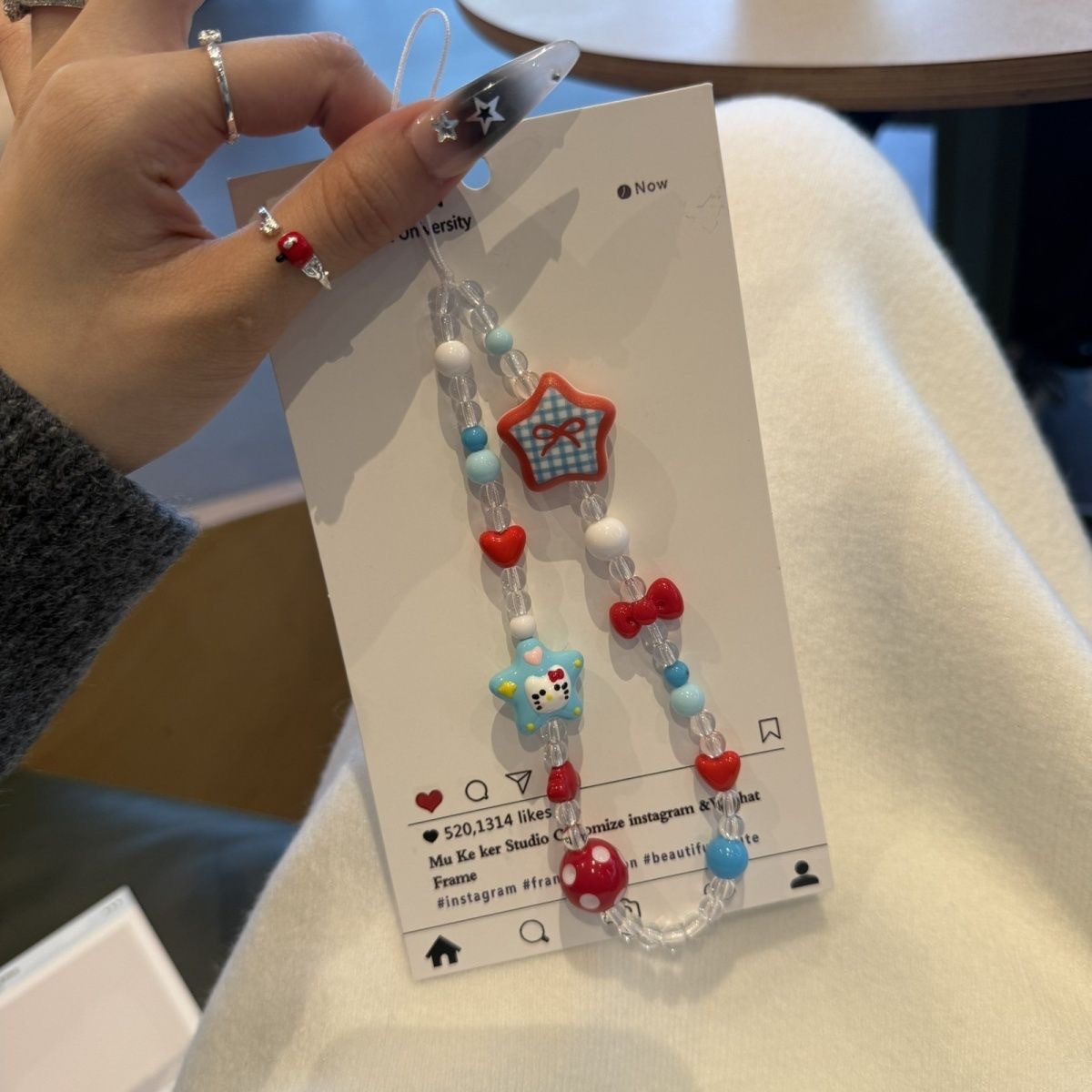 Kawaii INS Tatlı Stil Hello Ki - Phone Accessories Beads incelemesi ve fiyatı