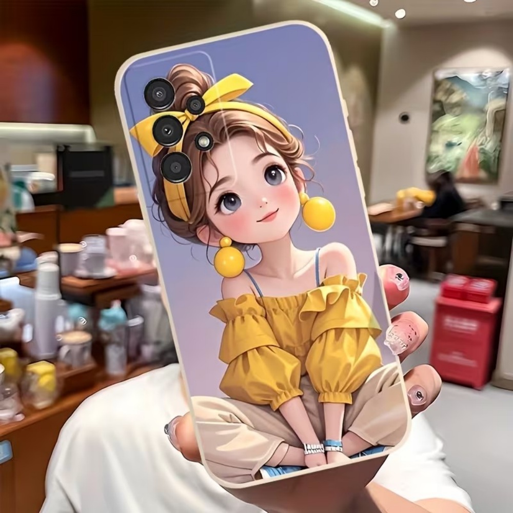 Sevimli Karikatür Kız Desenli  - Phone Accessories For Girls incelemesi ve fiyatı