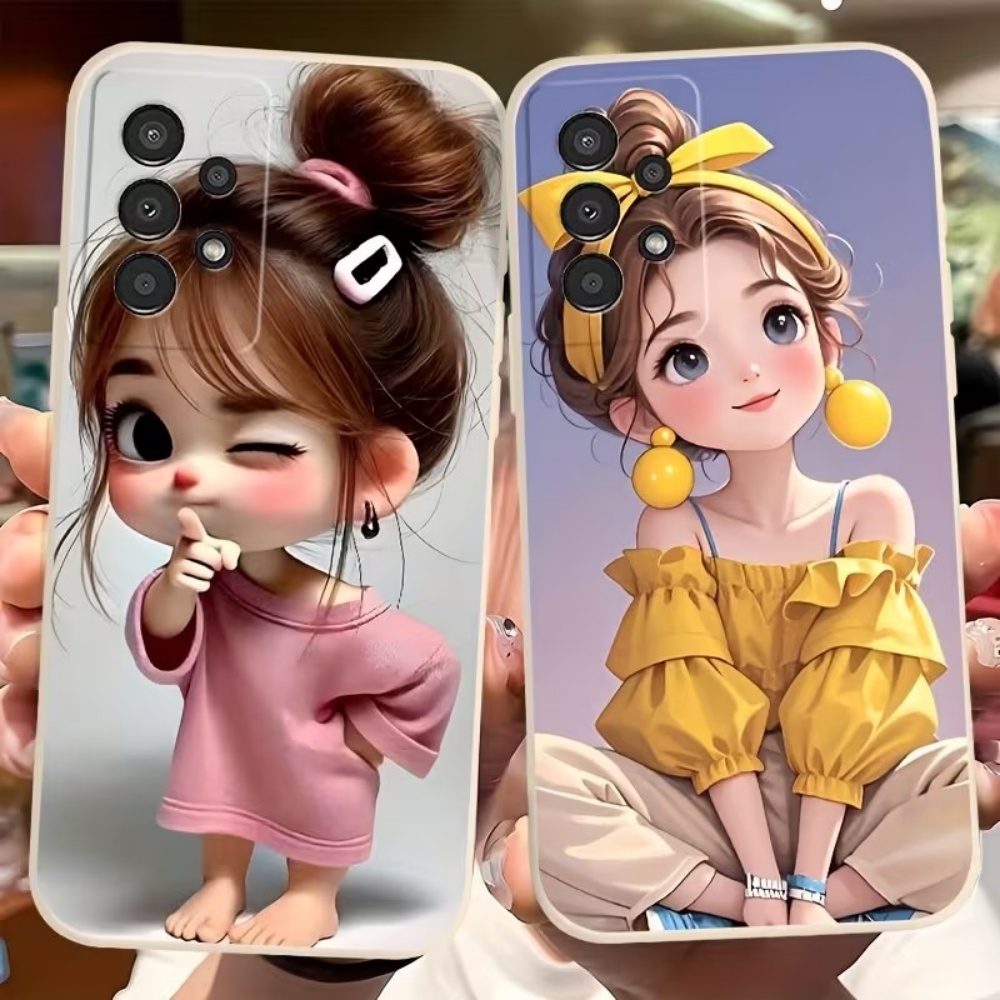 Sevimli Karikatür Kız Desenli  - Phone Accessories For Girls incelemesi ve fiyatı