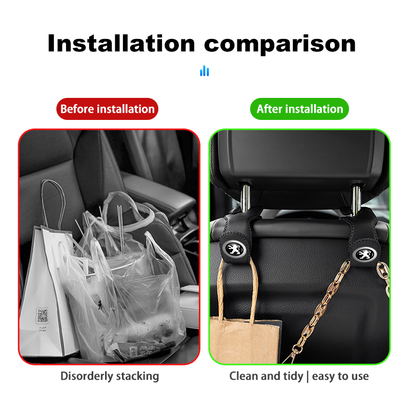 Peugeot Araba Koltuk Başlığı K - Phone Accessories Hanger incelemesi ve fiyatı